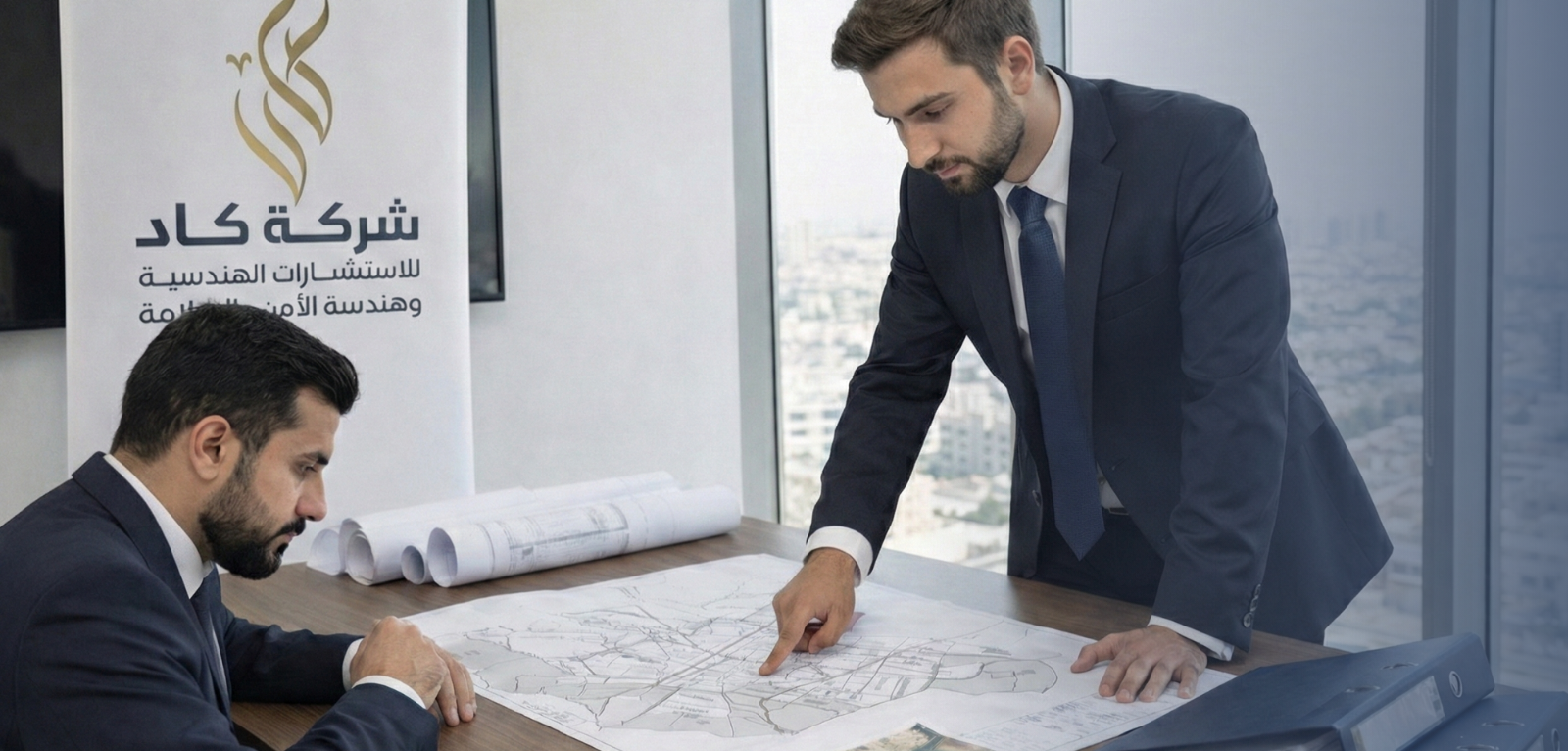 إعداد مخططات الاستحكام وتقسيم الآراضي